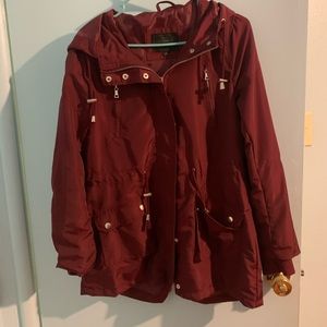 Burgundy Cardigan jacket